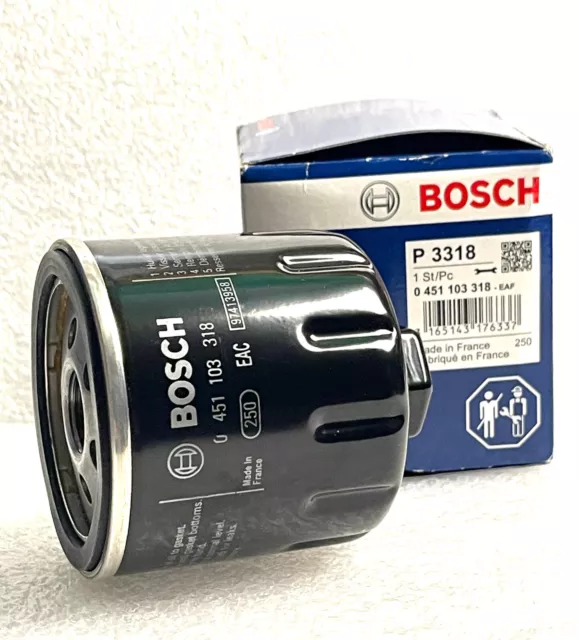 Bosch Ölfilter 0451103318 0 451 103 318 P3318 für AUDI SEAT SKODA VW