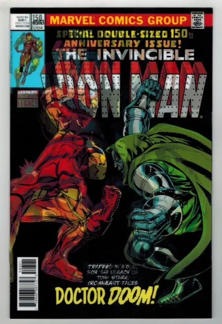 Invincible Iron Man #593 - Alan Davis Lenticular Variant Cover - Marvel Legacy