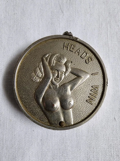 Vintage Coin Lighter Unbranded Made In Japan. RARE