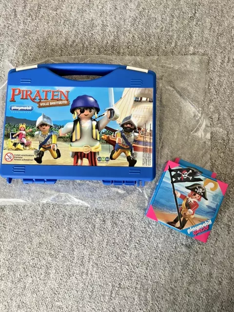 PLAYMOBIL * Piraten * Volle Breitseite Koffer + Kapitän SPECIAL 4690 * NEU + OVP