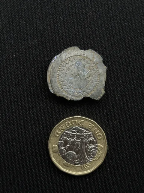 metal detecting find medieval Button