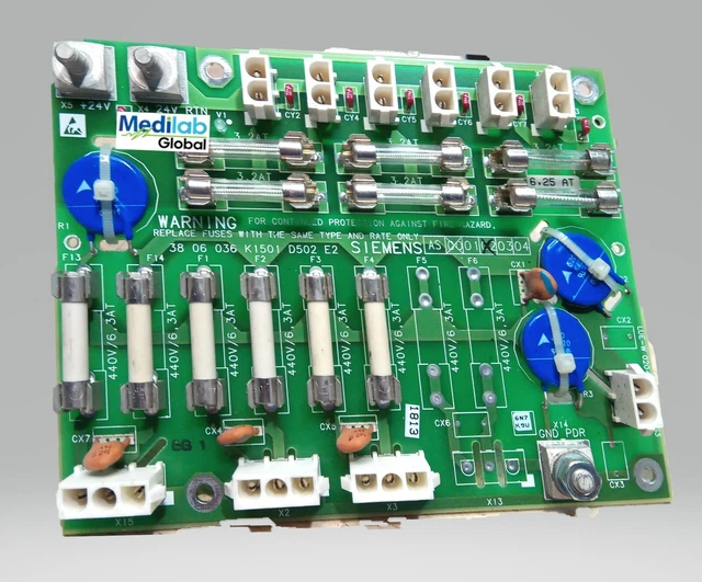 Medilab Global / Siemens / Ct Scanner / 38 06 036 K1501 / D502 Board