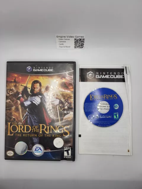 Lord of the Rings: The Return of the King (GameCube, 2003) Tested, CIB