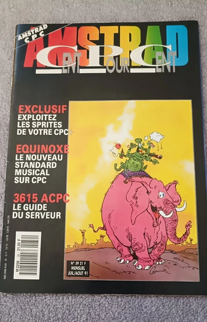 Magazine Amstrad Cent Pour Cent N°39 - Juillet 1991, Jeu Aventure