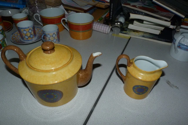 Teapot & Milk Pot - LAURE JAPY Teapot & Milk Pot - LAURE JAPY