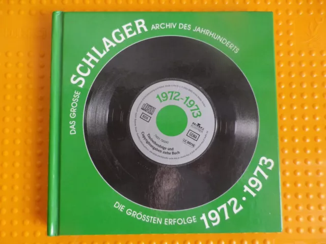 Das große SCHLAGER Archiv d. Jahrhunderts - d. größten Erfolge 1972-1973 CD+Buch
