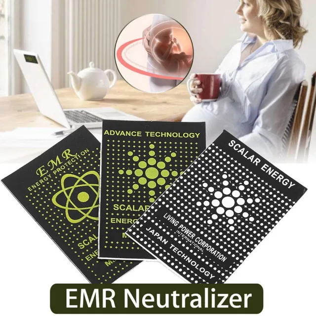 Dauerhaft EMR Aufkleber Aufkleber Anti-EMP Anti-Strahlung Desktop EMF Prot