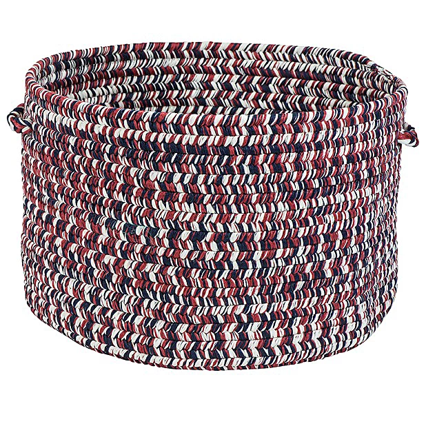 Colonial Mills CC29A018X018 18 x 12 in. Corsica Utility Basket, Patriotic
