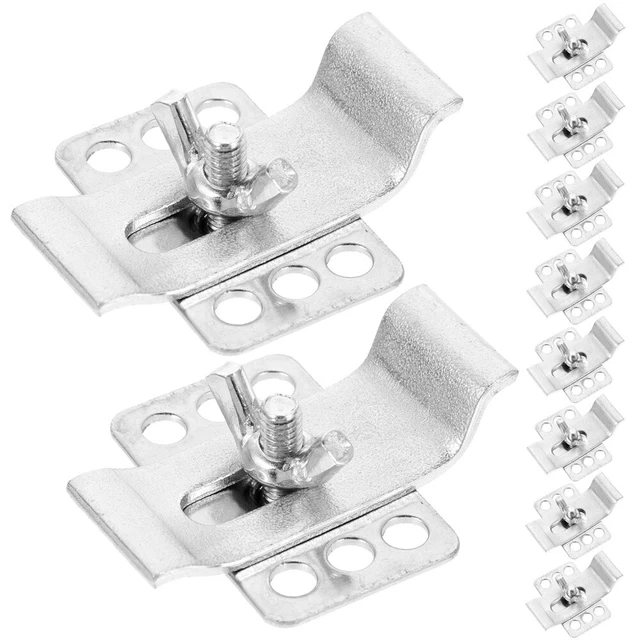 10 SETS EPOXY Sink Clips Undermount Sink Clips Mounting Clamps Brackets