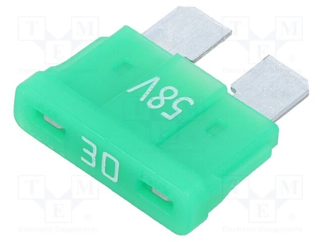 19,3mm Sécurité : Schmelz Zinnlegierung 30A 58VDC Voiture