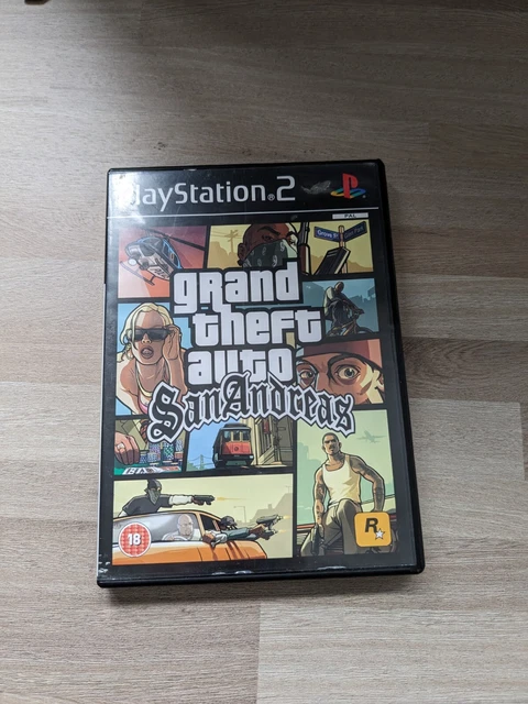 GTA SAN ANDREAS PlayStation 2 PS2 with Map & Manual £11.00 - PicClick UK
