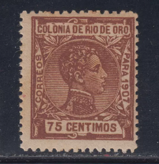 Rio De Oro España 1907 Nuevo Mint Mnh Edifil 27 Scott 27 Lote 1