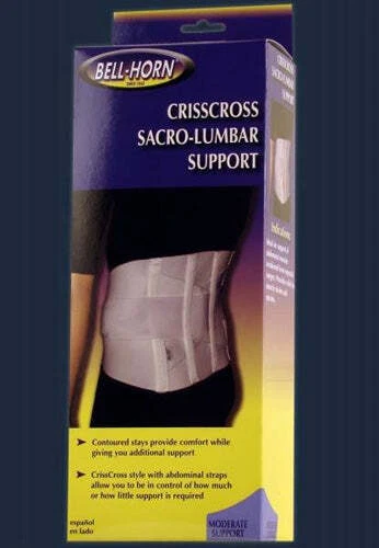 Soporte sacrolumbar cruz criss xx-grande 50 - 56