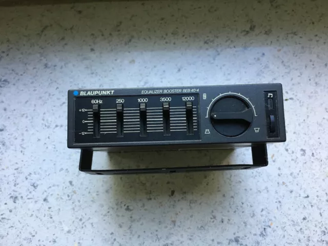 Vintage Blaupunkt BEB 40-4   Equalizer Booster 7607385510 2x20W HiFi 45500