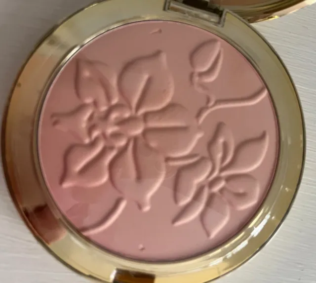 Estee Lauder Face Shimmer Powder Pure Color Delight With Embossed Floral Design