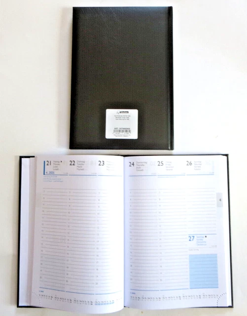  KALENDER 2025 Modell 794 A5 Buchkalender Glocken 1 Woche = 2 Seiten Bildidee 