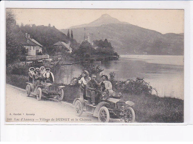 France Postcard - Lac d'Annecy - Chateau De Duingt Et Roc De Chere