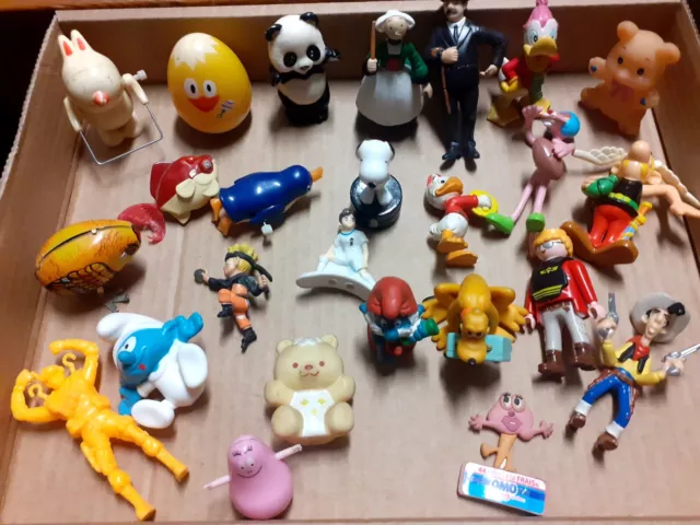 Lot Jouets Figurines Authentique.Vintage 70s 80s  Personnage Divers +