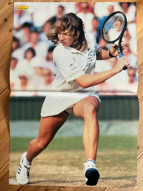 Steffi Graf 1988 Bravo Poster DIN A3