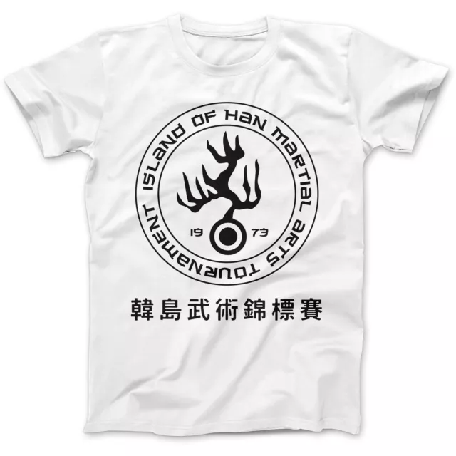Enter The Dragon Inspired Martial Arts T-Shirt 100% Premium Cotton Shaolin