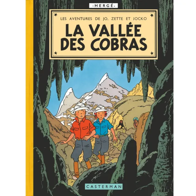 Album Jo, Zette and Jocko: La Vallée des cobras fac-similé colours