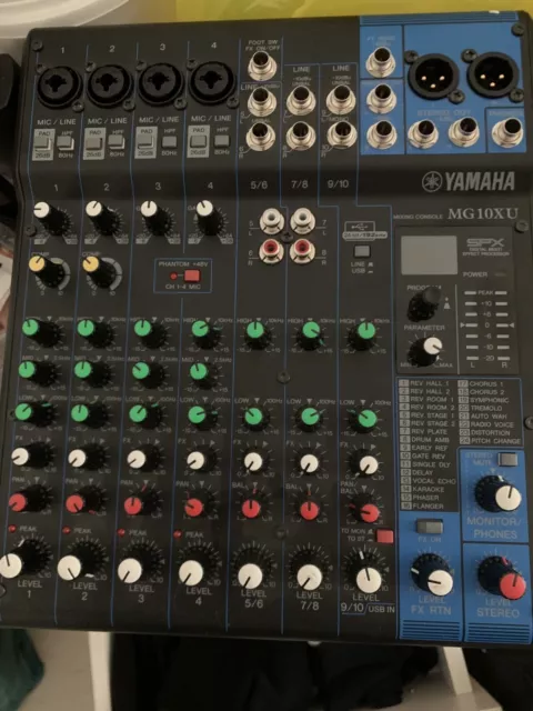 Yamaha MG10XU 10 Kanal Mixer