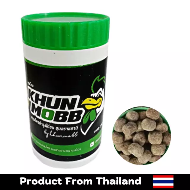 Rooster Supplement Thai Herbs Chicken Khun MOBB Vitamin Cock Healthy 100 Taps
