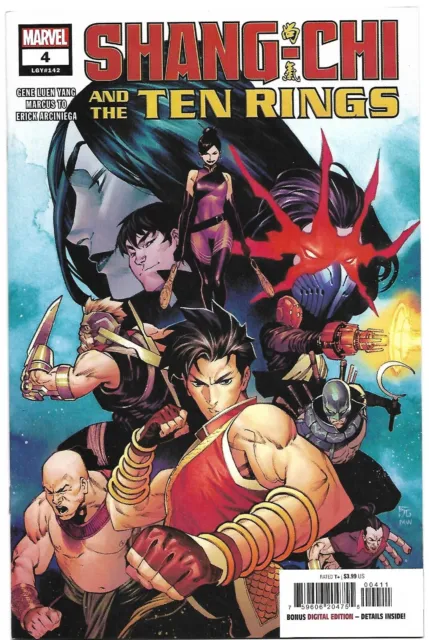 Shang-Chi and the Ten Rings #4 2022 Unread 1st Print Dike Ruan Main Cover Marvel