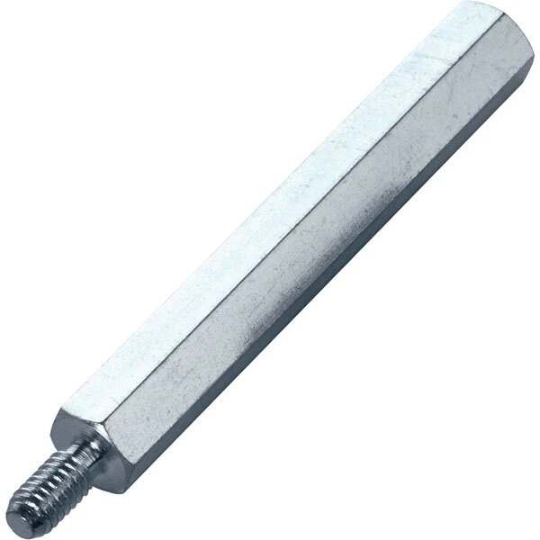 PB Fastener S45530X45 Acier Plaqué Zinc M/F Entretoises M3 X 45mm Paquet De 10