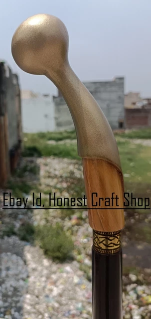 Hand Carved Design Handle Wooden Walking Cane Handmade Walking Stick X_Mass GIFT