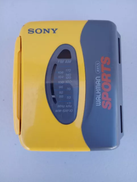 Sony Walkman Sports WM-SXF10 Cassette Radio Player For Parts Not Working