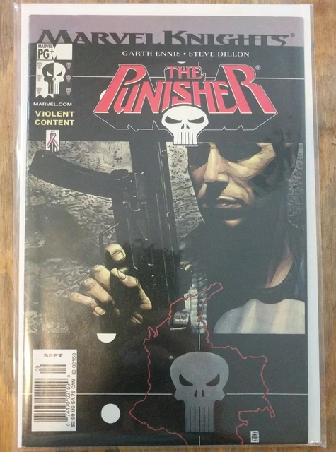 Marvel Knights Punisher Vol. 4 #14 Newsstand Variant Comic Book 2002 Garth Ennis