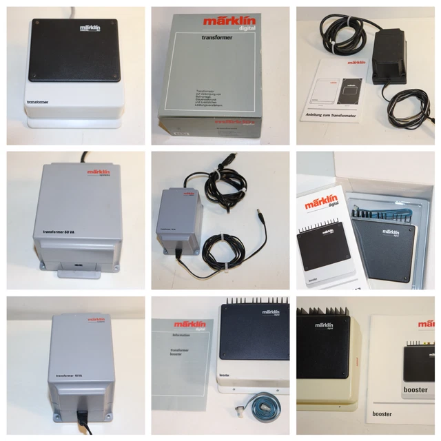 MÄRKLIN GROSSE AUSWAHL Modelleisenbahn Digital Trafo Transformator
