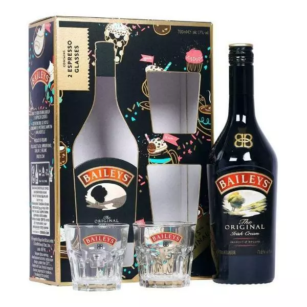 Baileys Liqueur With Expresso Glass Gift Pack 700ml