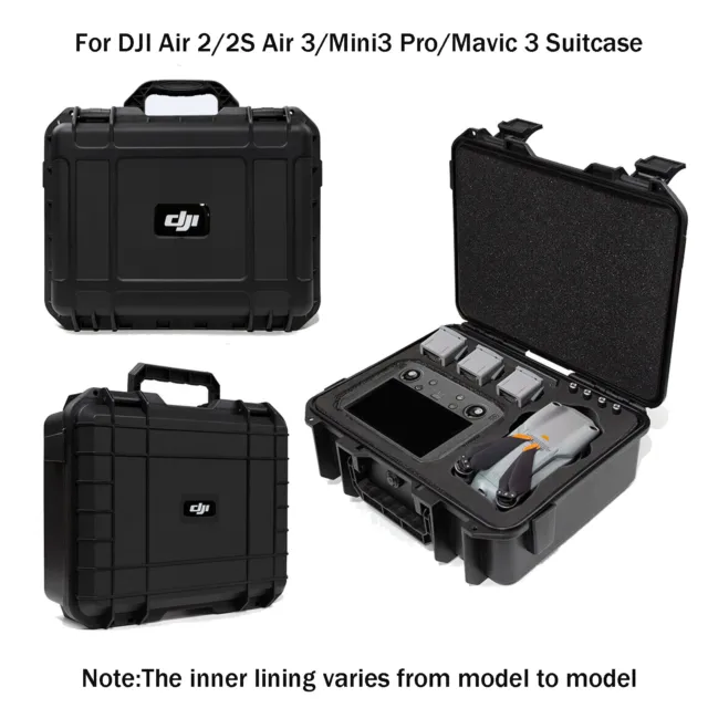 Hard Shell Waterproof Storage Suitcase For DJI Air 2/2S Air 3/Mini3 Pro/Mavic 3