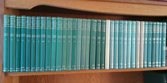 ROYAL HISTORICAL SOCIETY 1951-1990 Transactions 5th Fifth Series 40 Vols JOB LOT