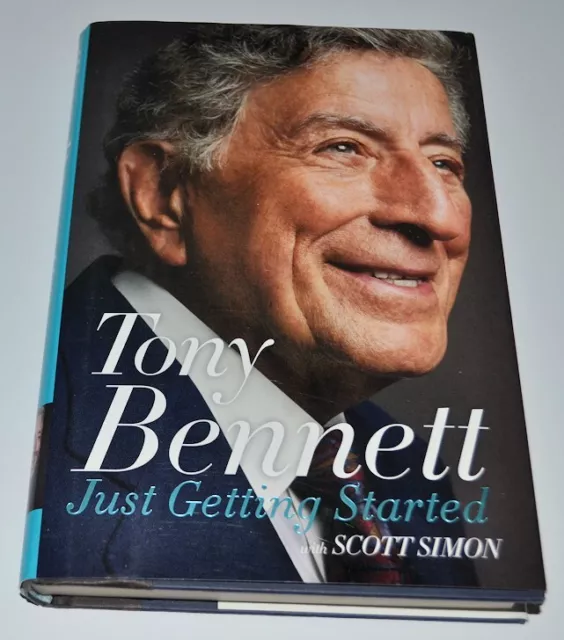 TONY BENNETT Autographed "Just Getting Started" Signed 1st Edition Hardback Book