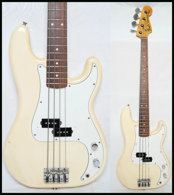 FENDER JAPAN PB70-70US Precision Bass Vintage White Seymour Duncan