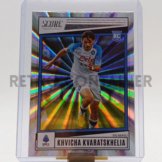 PANINI SCORE 202223 Serie A Cards KHVICHA KVARATSKHELIA Rookie Napoli Parallel EUR 57,90