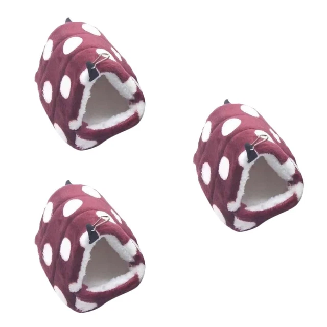 3x Guinea Hedgehog Liefert Hamster Hideout Hamster Zubehör Hamster