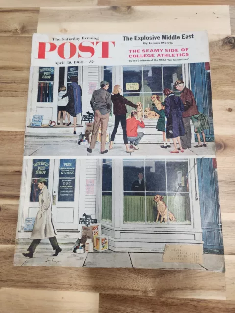 Saturday Evening Post Magazine April 30, 1960 The Explosive Middle East