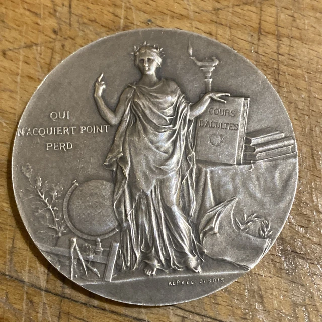 FR1) Médaille argent VILLE DE CHALON SUR SAONE 155grs par  G.SCULP
