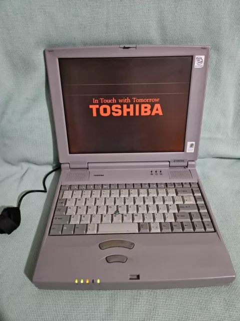 Toshiba Satellite 310CDS Vintage laptop - Good Battery Holds #1