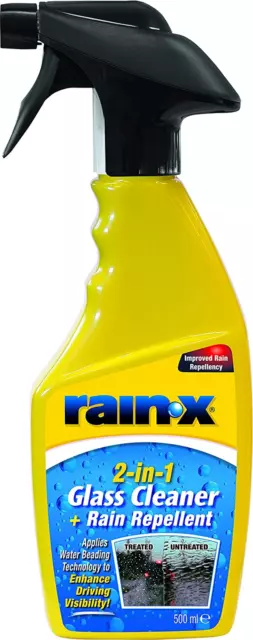 88199500 2-in-1 Glass Cleaner Rain Repellent 500ml Car Windshield Spray