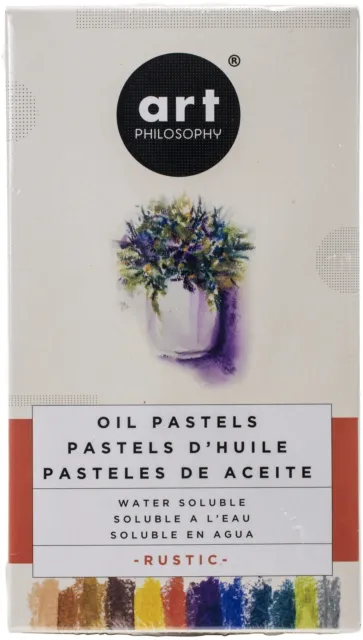 Pasteles al aceite solubles en agua Prima Art Philosophy 12/paquete-rústicos 631932