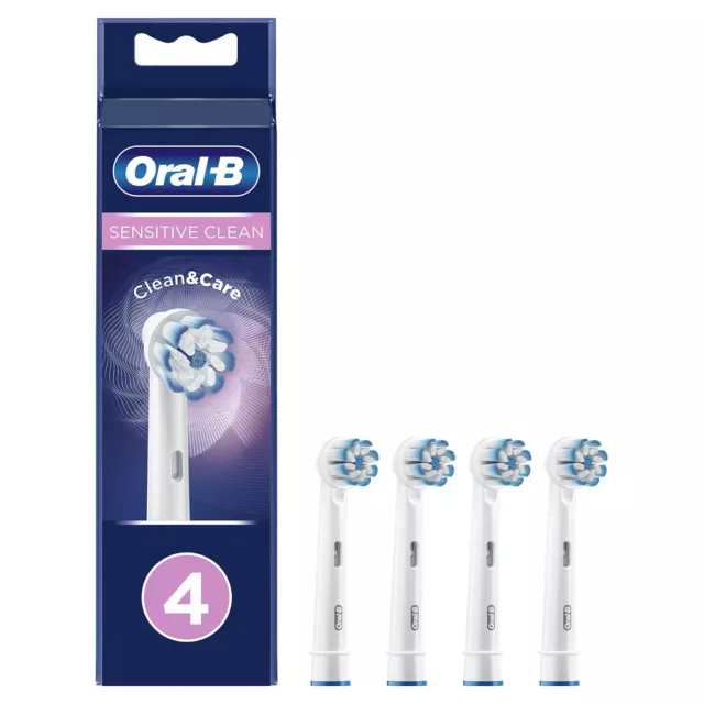 Braun Oral-B Sensi Ultra Thin Electric Toothbrush Replacement Brush Heads 4pk