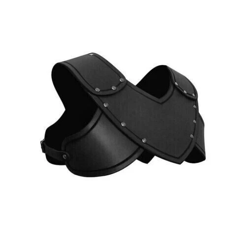 Pelle Gorgiera Con Spalla, Pelle Armatura, Costume Halloween Larp Gk 023