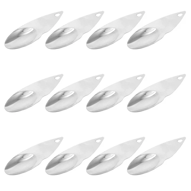 Pala Acero Inoxidable Kiwi Pelador Herramientas Silver 430 Acero Inoxidable