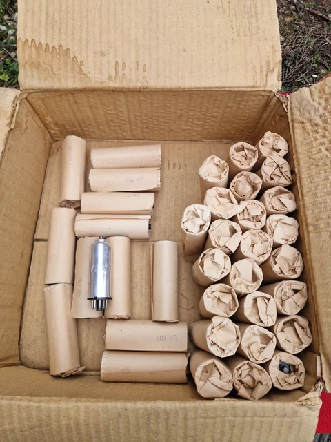 Tube Électronique 6SK7GT - Visseaux - NOS Neuf - I5H4/2 - Fabriqué Aux USA
