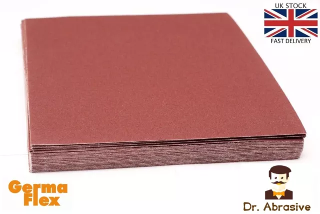 Hojas de papel de lija abrasivo de tela Emery papel de lija óxido de aluminio grano P40-P400